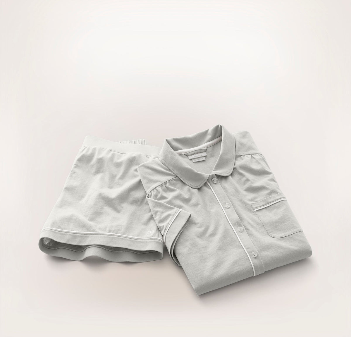 Soft Knit Short Sleeve & Shorts Pajama Set
