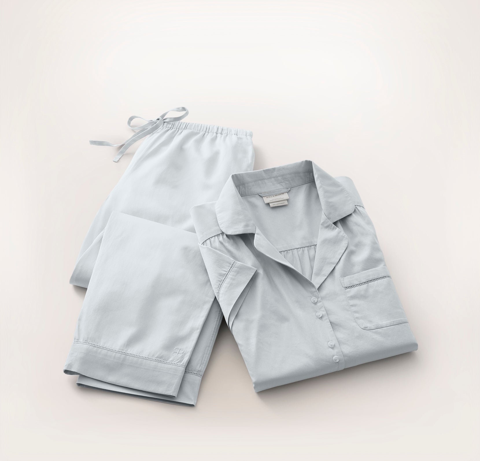 Signature Short Sleeve & Pants Pajama Set