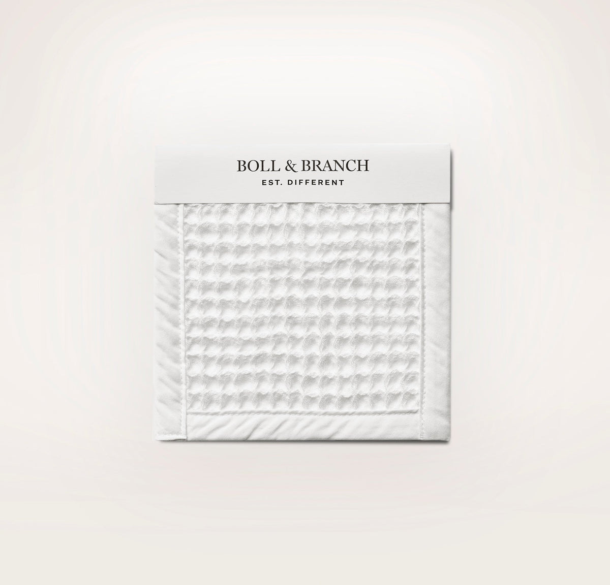 Waffle Fabric Swatch - White