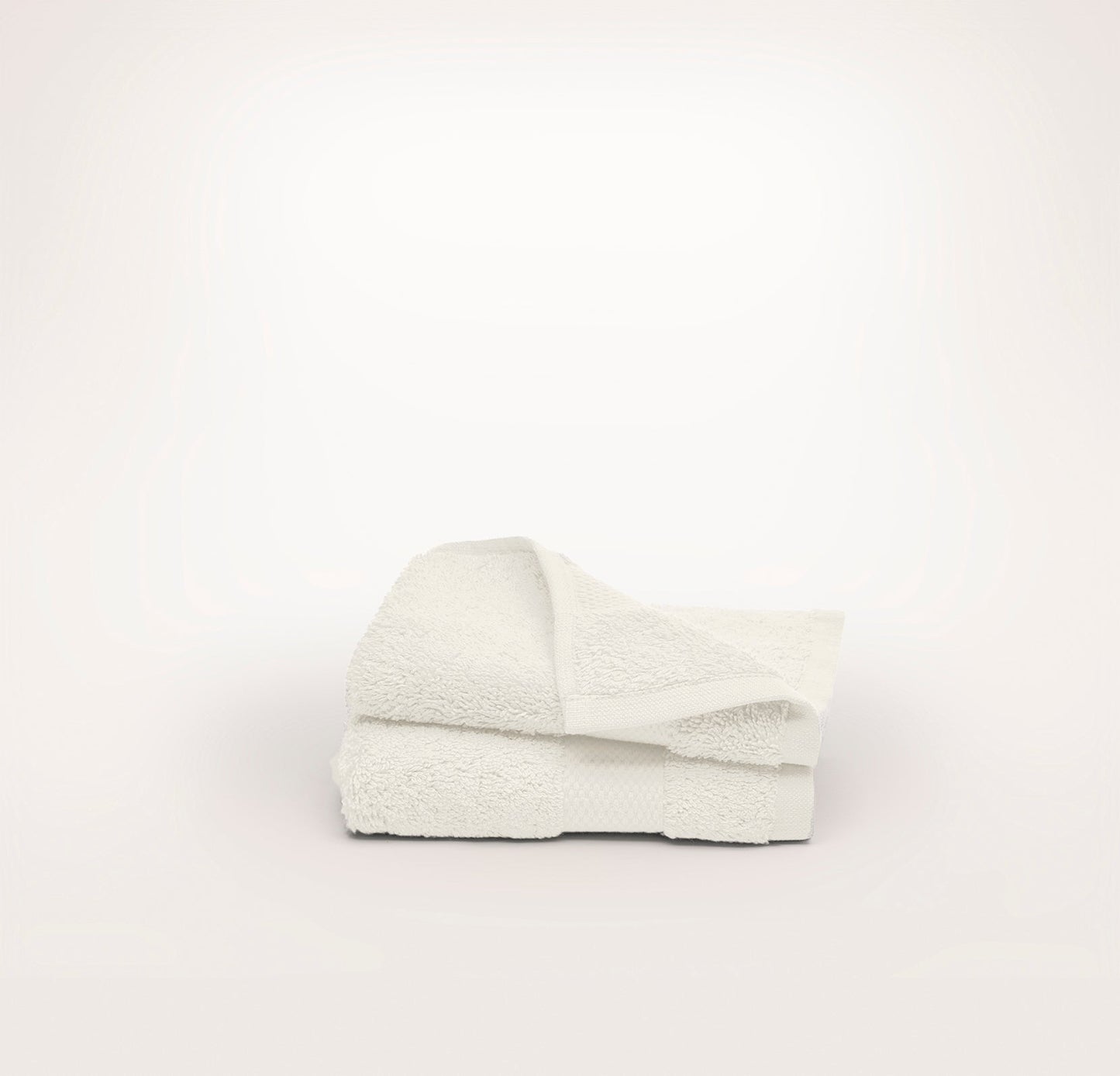 Plush Washcloths (Pair) - Cream