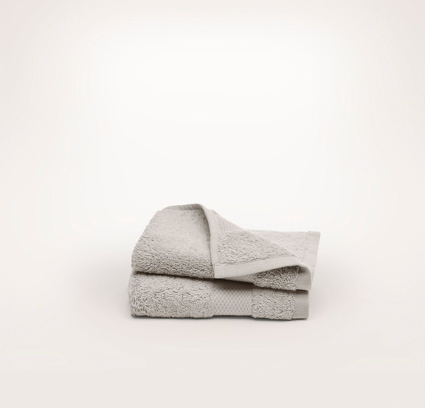Plush Washcloths (Pair) - Pewter