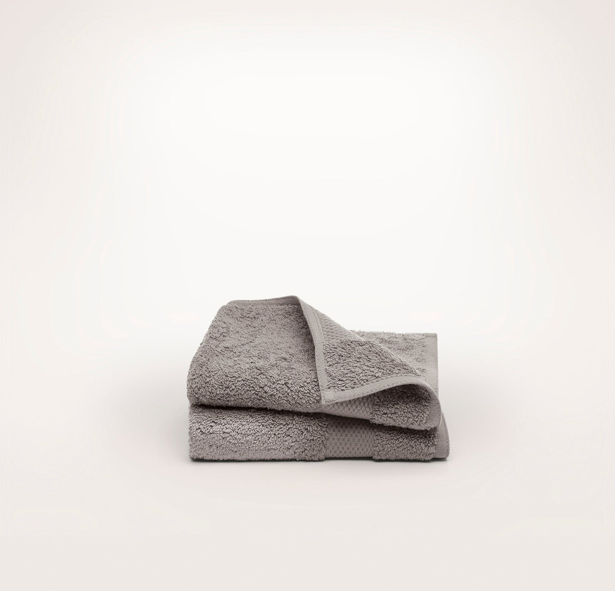 Plush Washcloths (Pair) - Stone