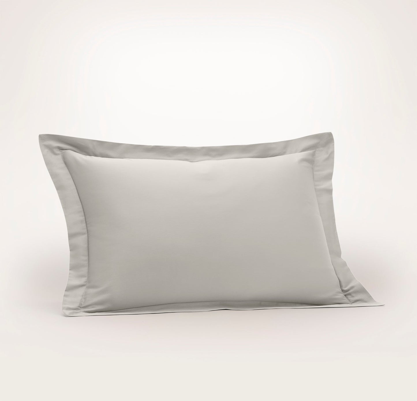 Signature Hemmed Sham - Pewter - Standard