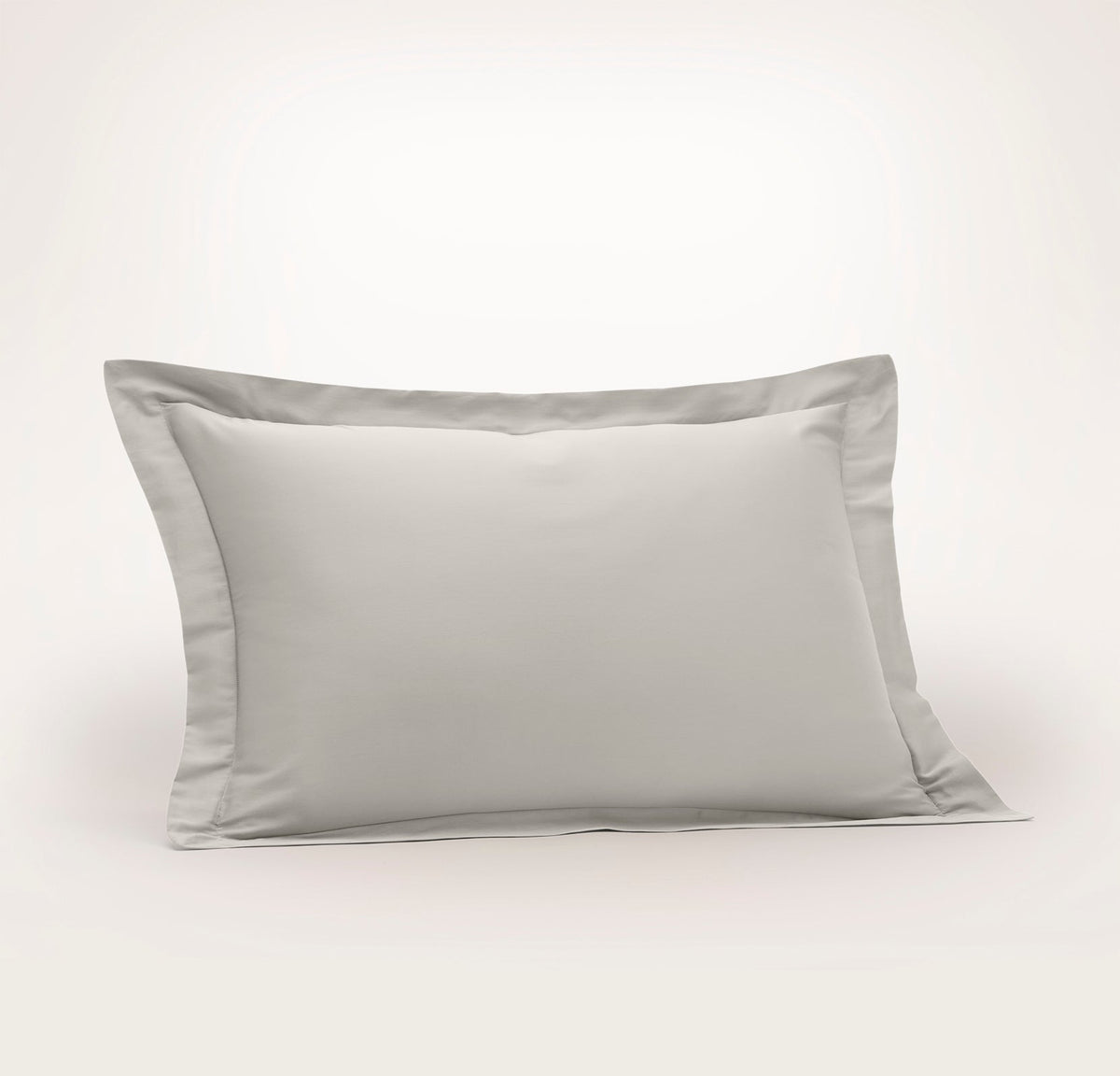 Signature Hemmed Sham - Pewter - Standard