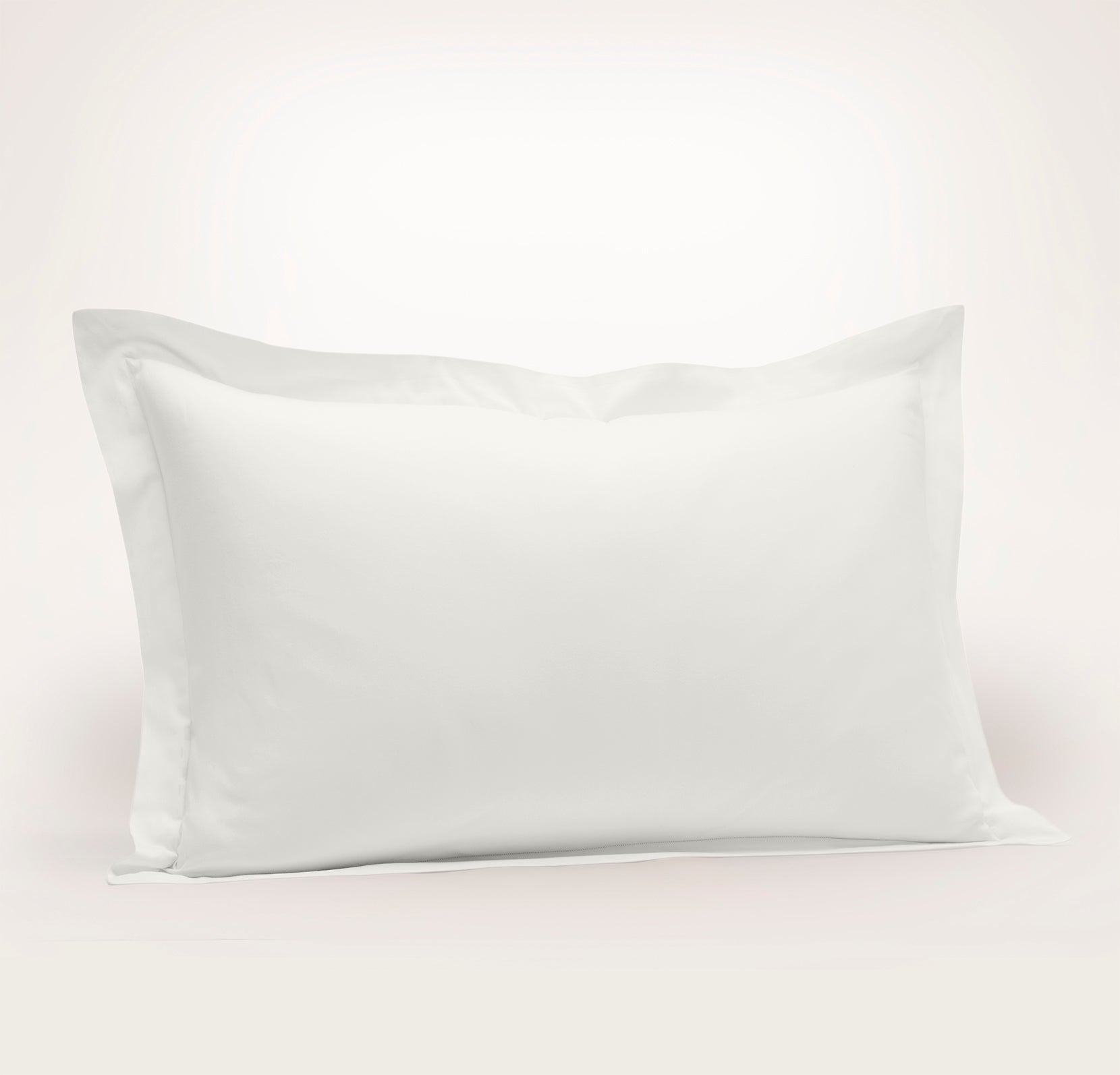 Signature Hemmed Sham - White - King