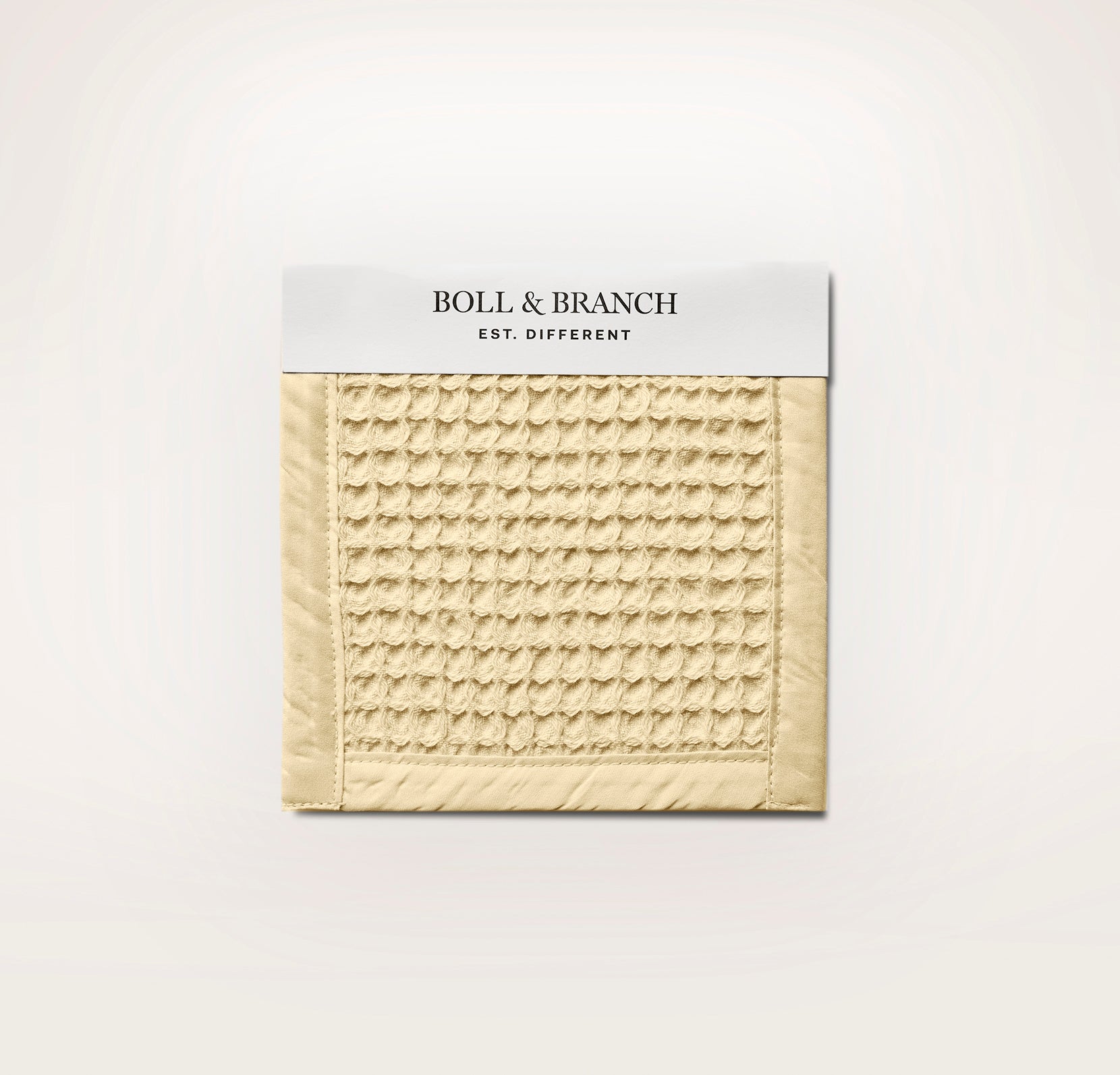 Waffle Fabric Swatch - Buttercup