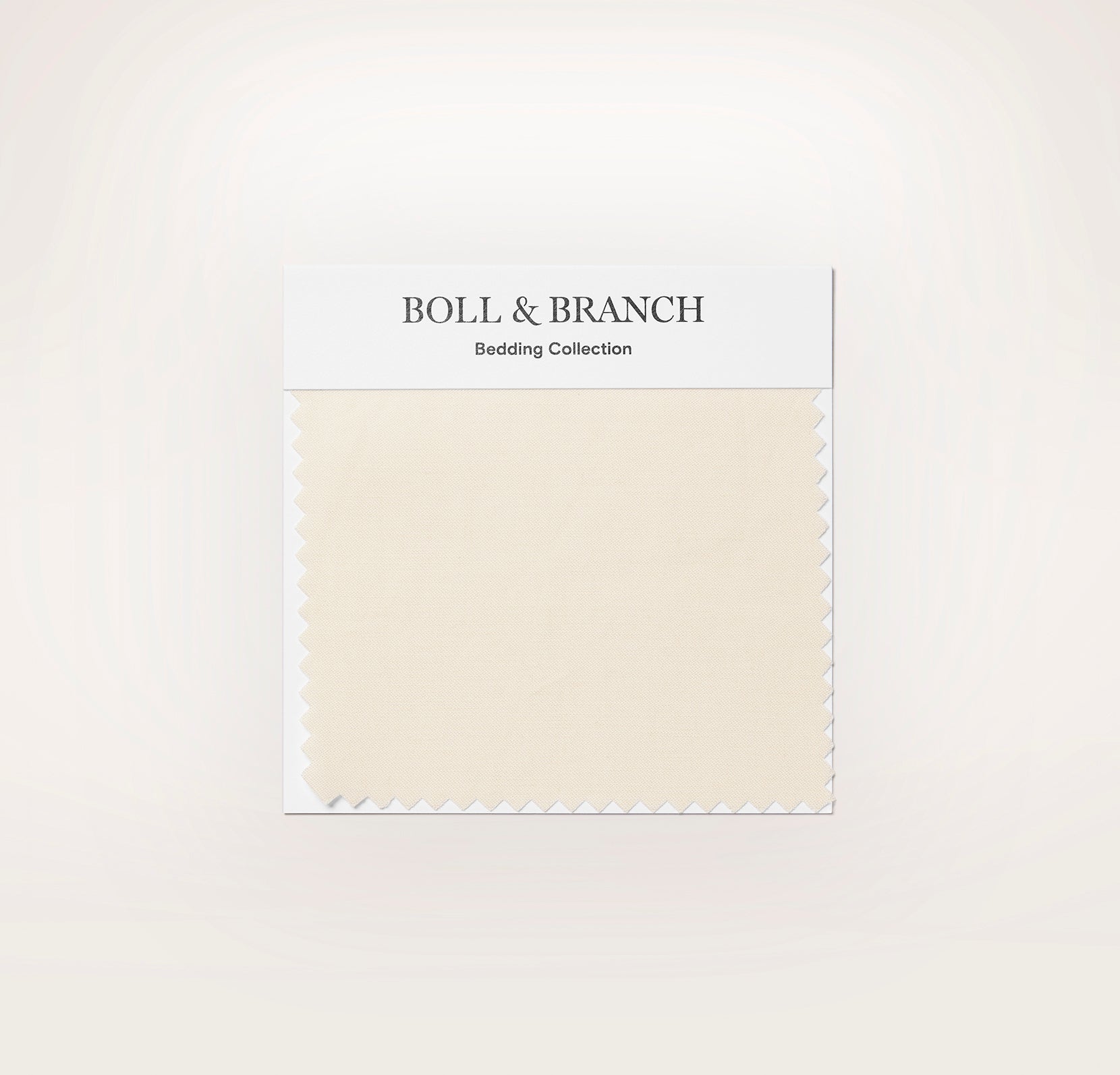 Signature Hemmed Fabric Swatch - Natural
