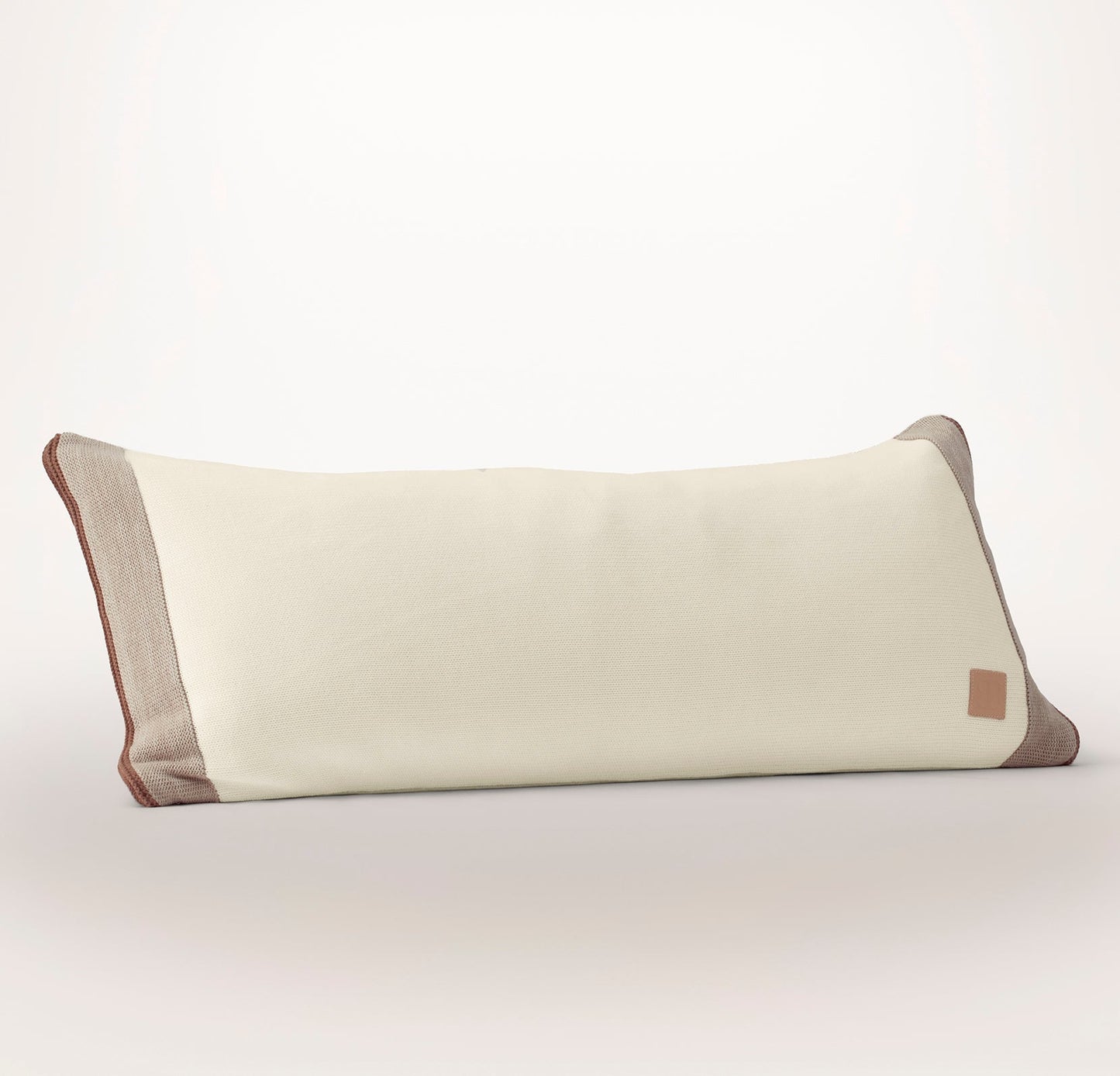 Court Knit Pillow Cover - Cream
