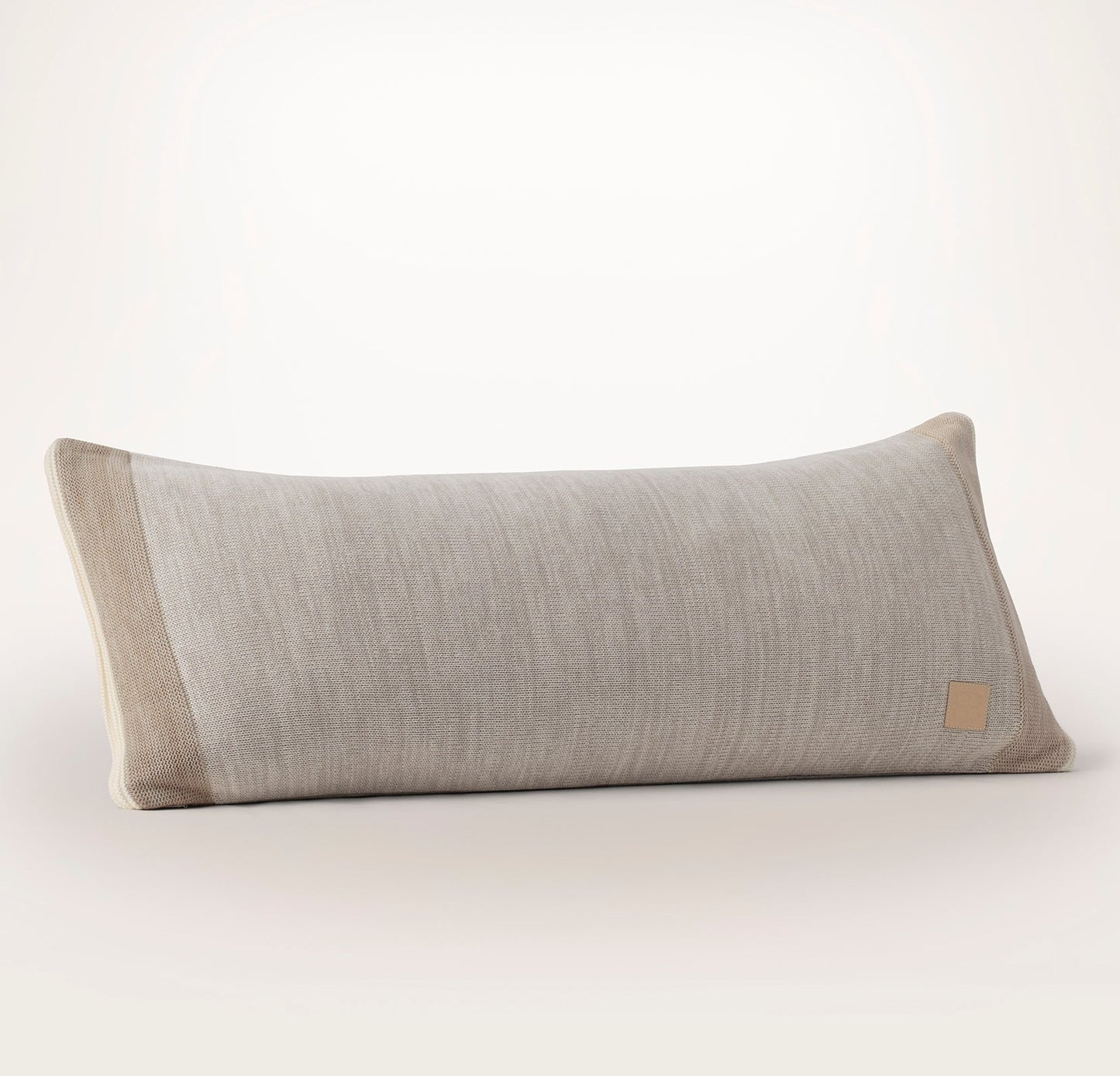 Court Knit Pillow Cover - Heathered Pewter