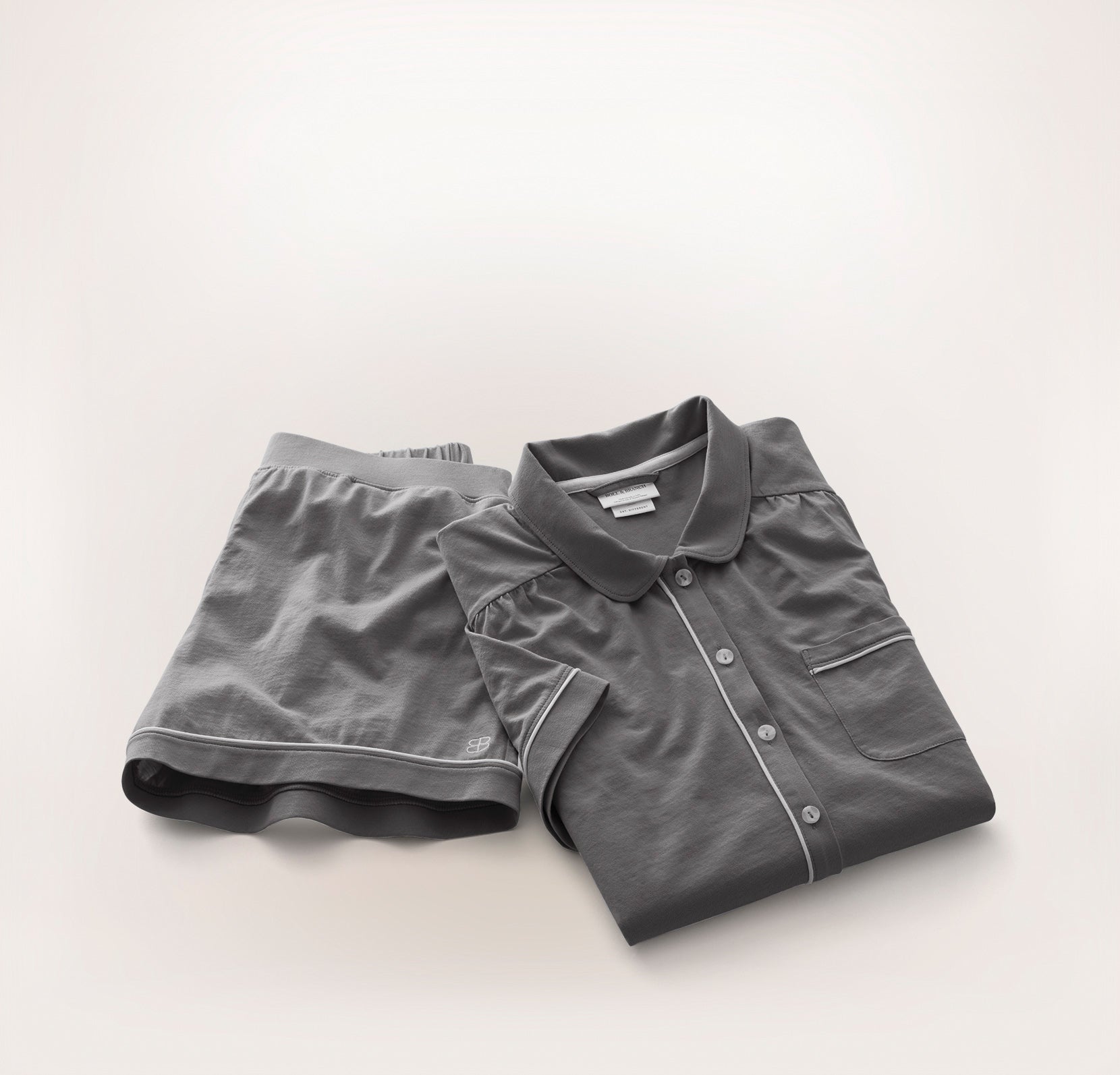 Soft Knit Short Sleeve & Shorts Pajama Set