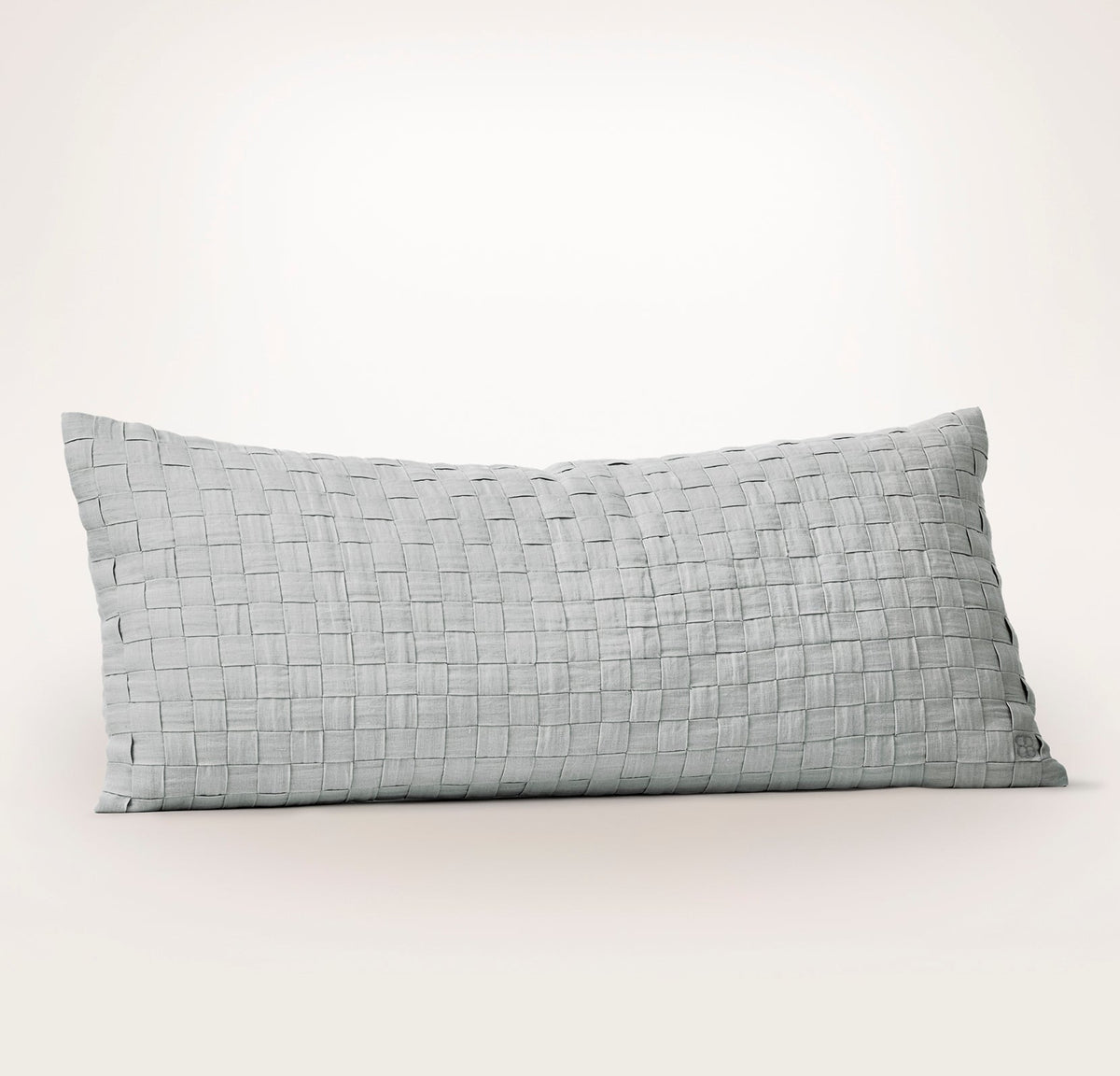 Linen Woven Icon Pillow Cover - Melange Shore