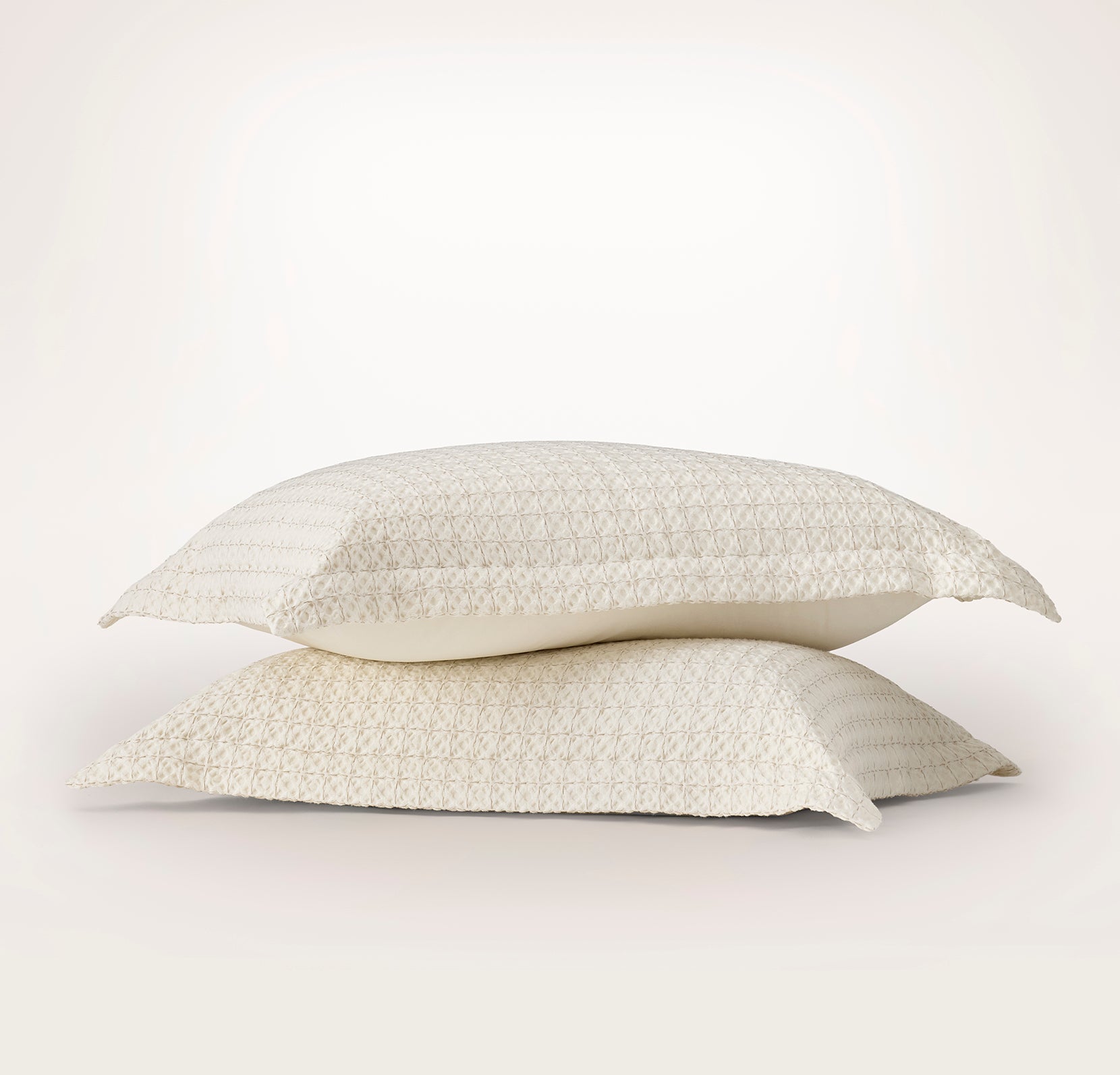 Mosaic Waffle Duvet Sham Set