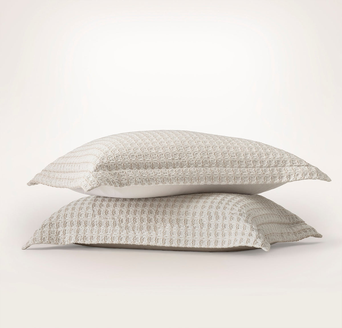 Mosaic Waffle Duvet Sham Set