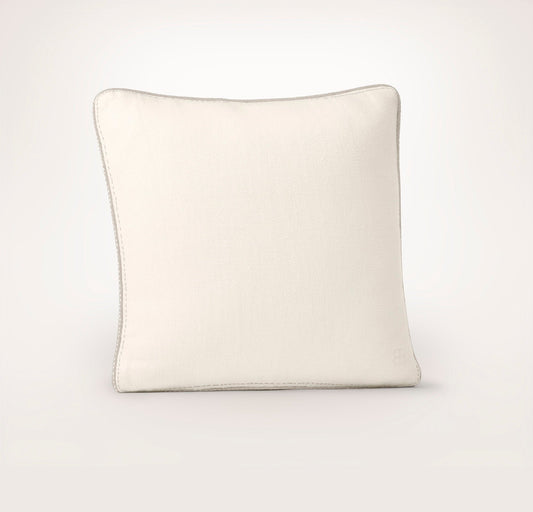 Threadmark Pillow Cover - Soft White/Melange Natural